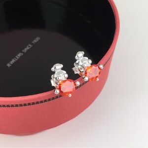 - New! Earrings sterling silver 925